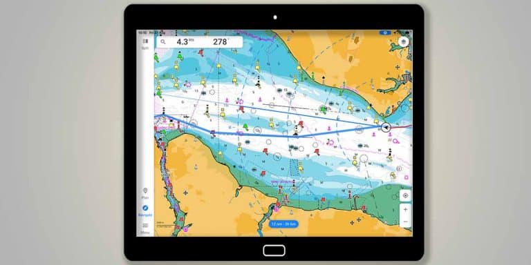 C-Map on a tablet